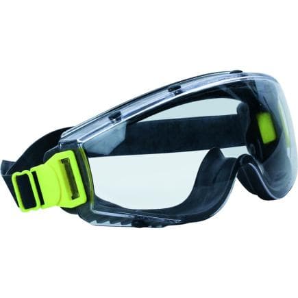 DELTA PLUS SAJAMIN - Lunettes de protection transparentes, antibuée et anti-rayures