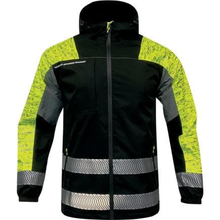 DELTA PLUS SAKOYNJXX - Veste imperméable coupe-vent SAKOYA NOIR-JAUNE