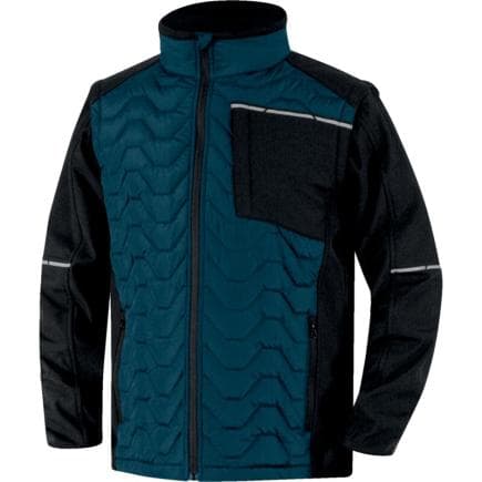 DELTA PLUS SOONBMPT - Veste hybride 2 en 1 SOON bleu marine et noir