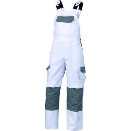 DELTA PLUS TERAMBG3X - SALOPETTES TERAMO BLANC/GRIS