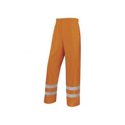 DELTA PLUS 900PANHVORPT - Pantalon de pluie hv orange fluo polyester enduit polyurethane exterieur