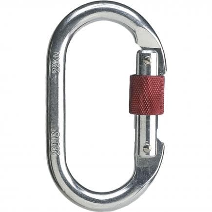 DELTA PLUS AM002X5 - Mousqueton a vis, ouverture 16 mm - lot de 5 pièces