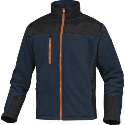 DELTA PLUS BRIG2BMTM - Veste laine polaire bleu marine-noir polyester