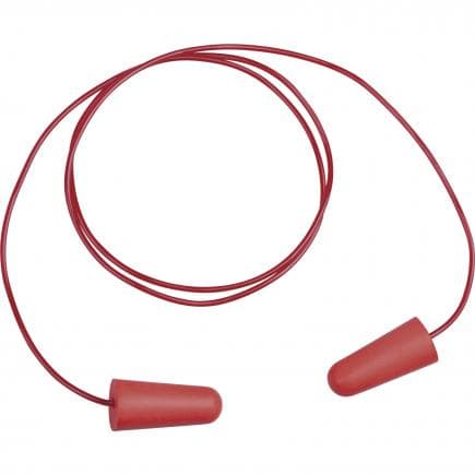 DELTA PLUS CONICCO200JA - Boite distributrice de 200 paires de bouchons d’oreille rouge avec cordelette plastique