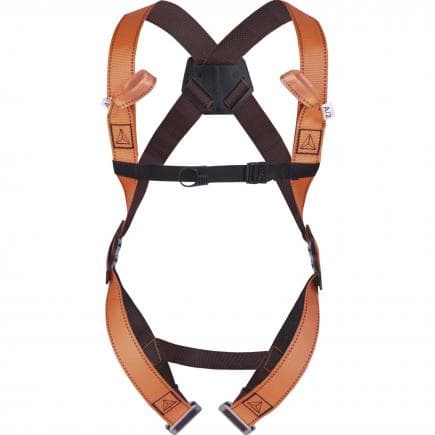 DELTA PLUS HAR12GT - Harnais antichute orange avec 2 points d'accrochage (dorsal/sternal)