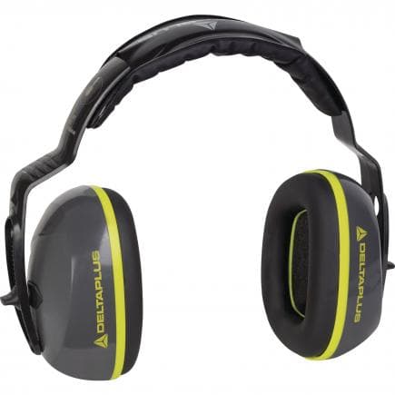 DELTA PLUS INTERLIGHT - Casque antibruit gris - SNR 26 db