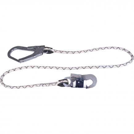 DELTA PLUS LO047150AD - Longe corde tressée + 1 am010 + 1 am022 - 1,5 m