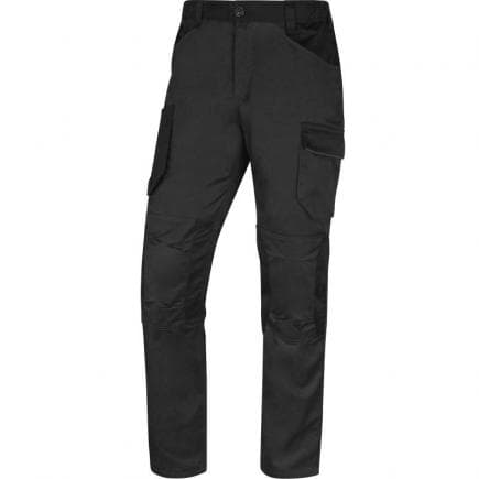 DELTA PLUS M2PW3GGXG - Pantalon de travail gris foncé mach 2 en polyester/coton avec doublure flanelle