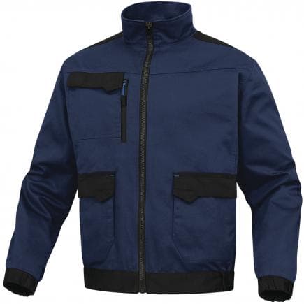 DELTA PLUS M2VE3BMTM - Veste de travail bleu marine-bleu roi mach2 en polyester/coton