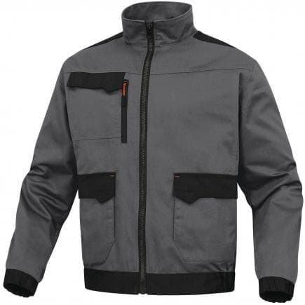 DELTA PLUS M2VE3GOPT - Veste de travail gris-orange mach2 en polyester/coton