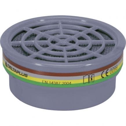 DELTA PLUS M6000EABEK1 - Kit 2 galettes abek1 pour demi-masque m6200 jupiter et m6400 jupiter