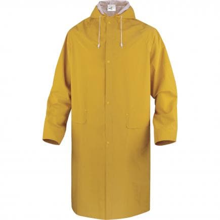 DELTA PLUS MA305JATM2 - Manteau de pluie jaune polyester enduit double face pvc