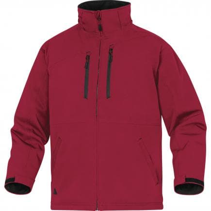 DELTA PLUS MILT2ROGT - Parka rouge polyester / elasthane - imper-respirant