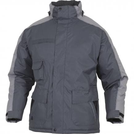 DELTA PLUS NORDLGR3X - Parka gris grand froid polyester oxford enduit polyuréthane