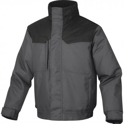 DELTA PLUS NORT3GN3X - Blouson chaud gris-noir mach polyester oxford enduit polyuréthane