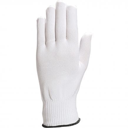 DELTA PLUS PM15907 - Gant tricot blanc 100% polyamide - jauge 13 (lot muliple)