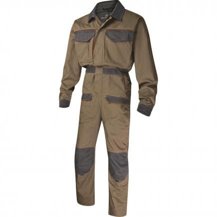 DELTA PLUS MCCOMBEPT - Combinaison de travail beige-gris mach2 corporate en polyester/coton