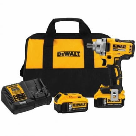 DeWALT DCF894P2-QW - DCF894P2 QW 18V XR® 1/2 IN. MID RANGE CORDLESS IMPACT WRENCH WITH DETENT PIN ANVIL KIT