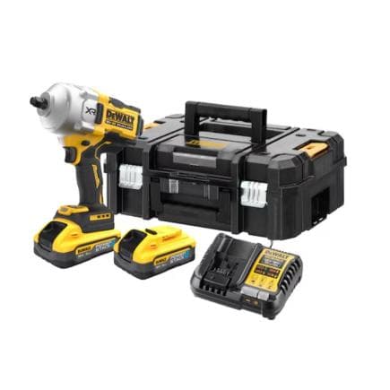 DeWALT DCF961H2T-QW - Clé à chocs haute puissance 1/2" HOG RING 18V XR BRUSHLESS (avec 2 batteries et chargeur)