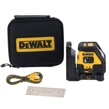 DeWALT DCLE14201GB-XJ - Laser multiligne avec faisceau vert de classe 2 (510-530 nm) et chargement USB