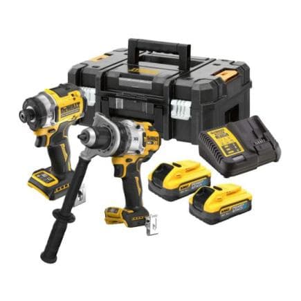 DeWALT DCK2200H2T-QW - Coffret perceuse-visseuse à percussion sans fil 1/4" 18V (avec 2 batteries et chargeur)