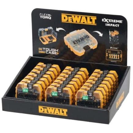 DeWALT DT70914T-QZ - Affichage avec 21 ensembles de 15 bits PZ2 à torsion de 57 mm