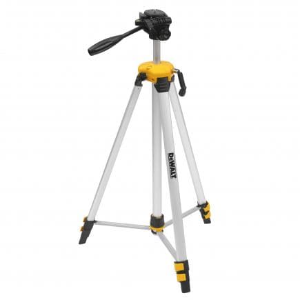 DeWALT DE0881T-XJ - Mini trépied en aluminium, connexion 1/4'', avec bulle torique