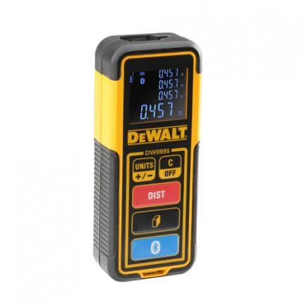DeWALT DW099S-XJ - 30M Bluetooth Laser Distance Measurer