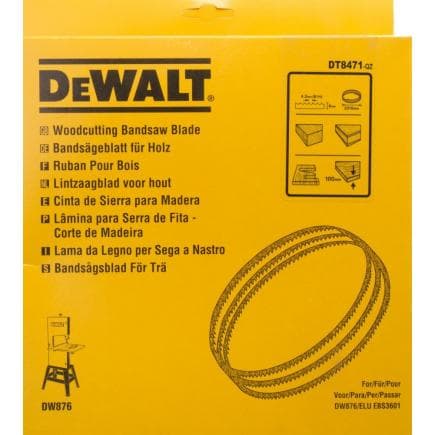 DeWALT DT8471-QZ - Lames Alligator® pour DW876 pour bois - Contours