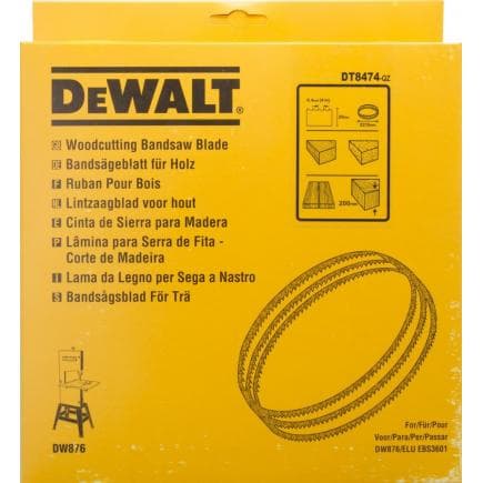 DeWALT DT8474-QZ - Lames Alligator® pour DW876 pour bois épais