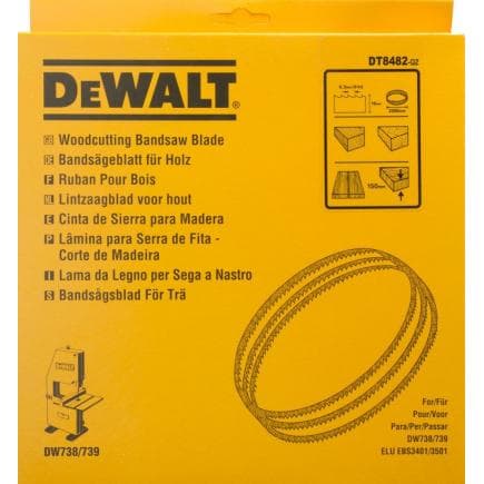 DeWALT DT8482-QZ - Lames de scie à ruban DW738-9 - Coupes épaisses