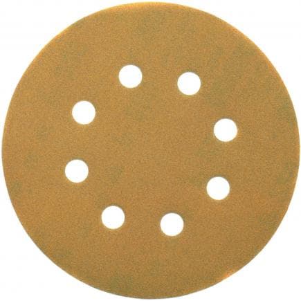 DeWALT DT3105-QZ - Disques abrasifs pour ponceuses orbitales aléatoires - 8 trous (pack 10 pièces)