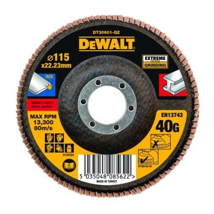 DeWALT DT30601-QZ - Disque à lamelles extrêmement plat (10 pcs.)