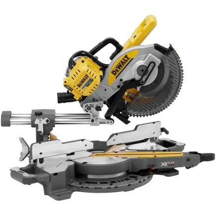 DeWALT DCS727N-XJ - Scie à onglet radiale 250 mm 54 V XR FLEXVOLT + système de repérage XPS, sans batteries ni chargeur