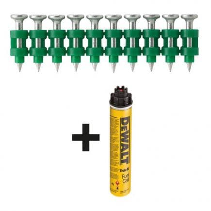 DeWALT DDF6510020 - Clous standard + cylindre à gaz x C5 - 700pcs.