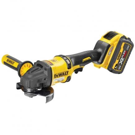 DeWALT DCG418T2-QW - Meuleuse d'angle 125 mm 54 V XR Flexvolt 2 batteries 6 Ah