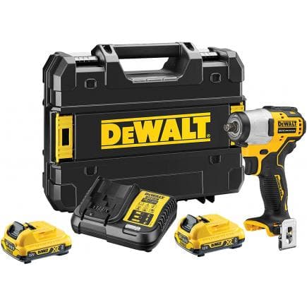 DeWALT DCF902D2-QW - Clé à chocs 12 V XR Brushless connexion 3/8" - 2 batteries 2 Ah