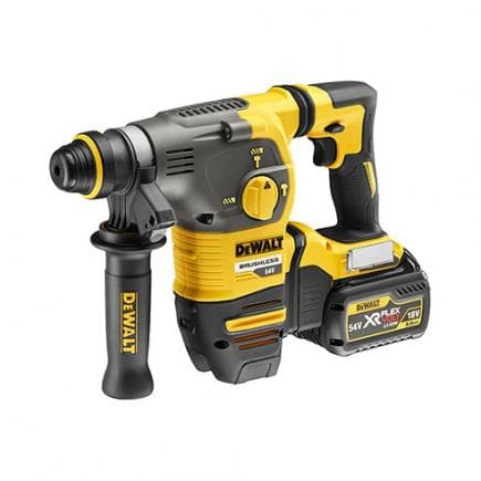 DeWALT DCH323T2-QW - Marteau perforateur SDS-Plus 54 V XR FLEXVOLT 28 mm, énergie de course 2,8 J