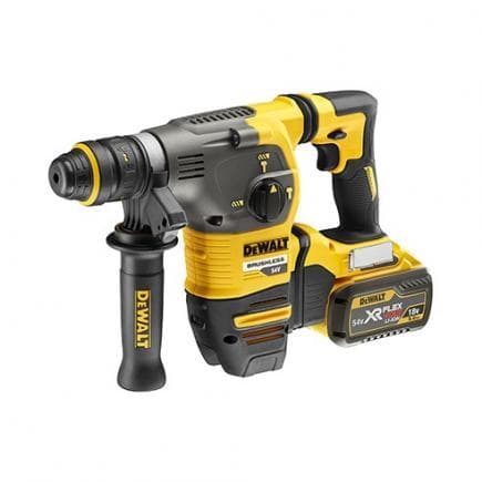 DeWALT DCH334X2-QW - Marteau SDS-Plus 54 V XR FLEXVOLT 30 mm, énergie d'impact 3,5 J
