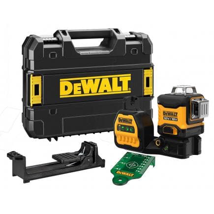 DeWALT DCE089NG18-XJ - Laser multiligne à faisceau vert de classe 2 (sans piles)