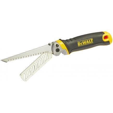 DeWALT DWHT0-20123 - Scie à métaux avec lame pliante pour cloison sèche avec râpe