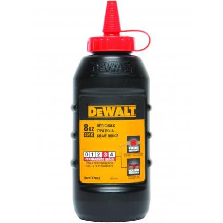 DeWALT DWHT47048-9 - Flacon de 225 g de poudre traceur rouge