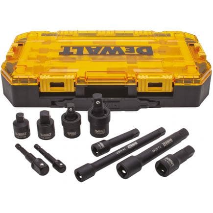 DeWALT DWMT74741-0 - Jeu d'accessoires d'impact 3/8'' et 1/2'' en étui (10 pcs.)