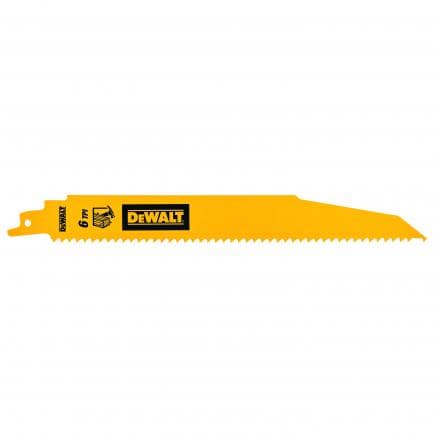DeWALT DT90380-QZ - Lames pour couper du bois avec des clous 6TPI (5 pcs.)