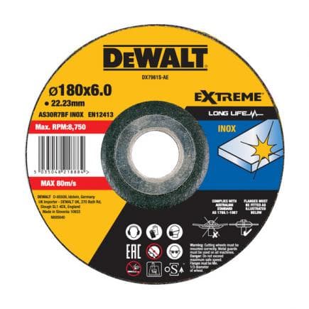 DeWALT DX7961S-AE - Disque de meulage extrême en métal - enfoncé