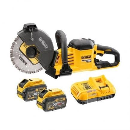 DeWALT DCS691X2-QW - Scie à onglet 54V XR FLEXVOLT 230 mm avec 2 batteries 9 Ah et chargeur