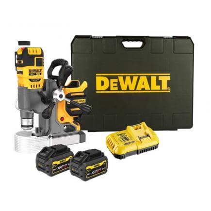 DeWALT DCD1623X2G-QW - Perceuse à aimant permanent XR 18V BRUSHLESS avec 2 piles 9 Ah, chargeur et mallette