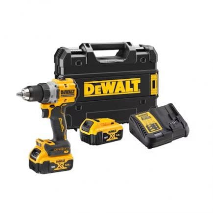 DeWALT DCD800P2T-QW - Tournevis compact XR 18V BRUSHLESS 2 vitesses avec 2 batteries 5 Ah, chargeur et mallette