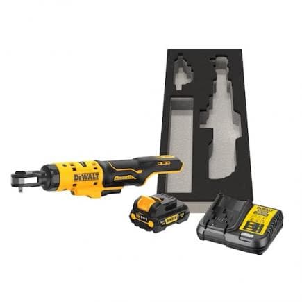 DeWALT DCF504L1G-QW - Cliquet 1/4" brushless 54 Nm avec batterie 3 Ah et chargeur
