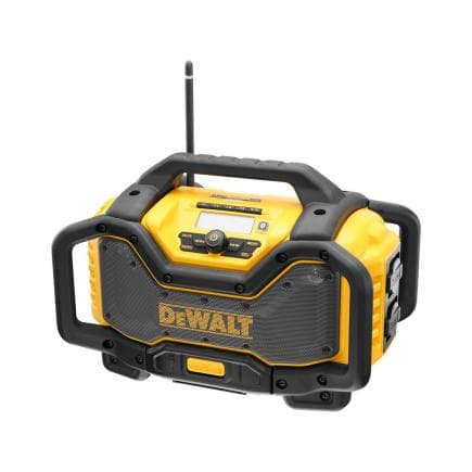 DeWALT DCR027-QW - Chargeur de chantier Radio BLUETOOTH FM et DAB+ (diffusion audio numérique)